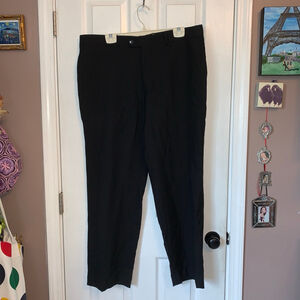 Men's Keith Moor Davis Dress Pants Black Size 38R